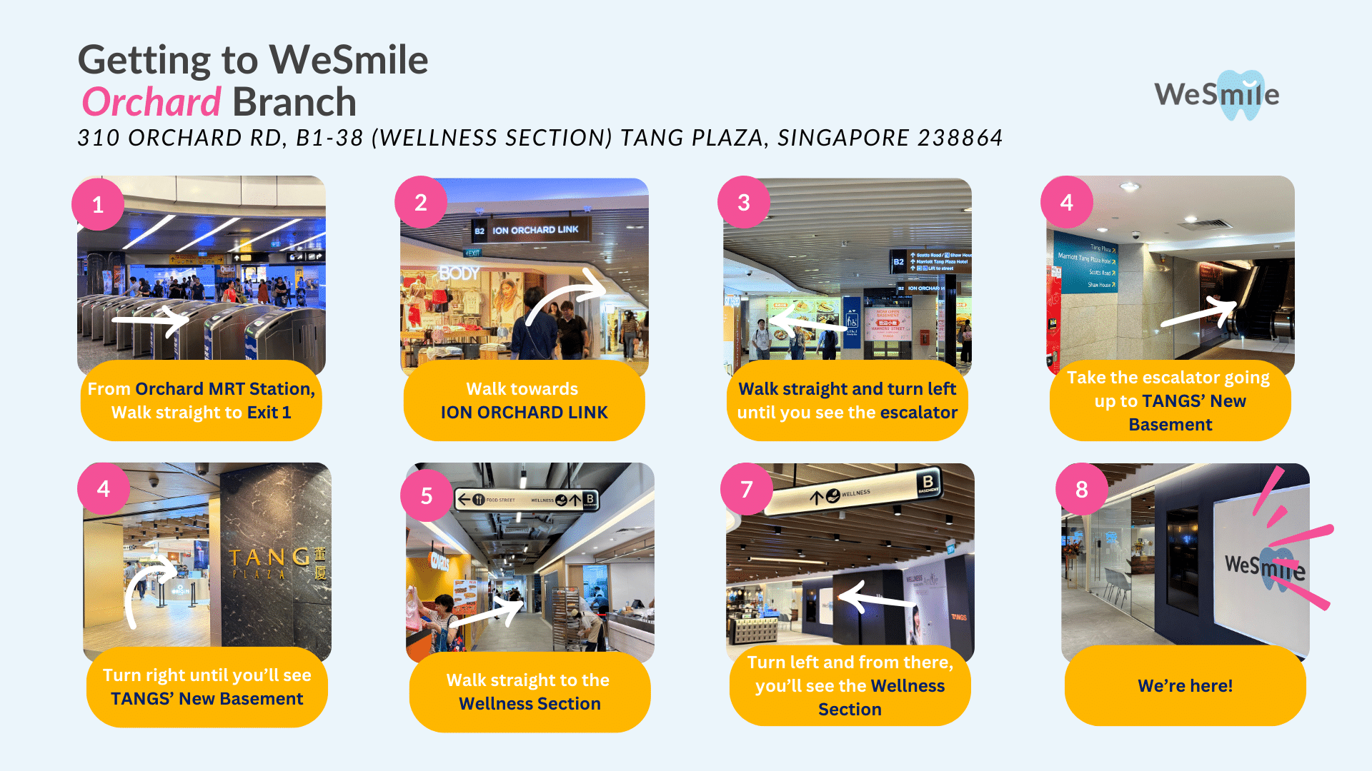 WeSmile Dental Clinic Orchard Singapore